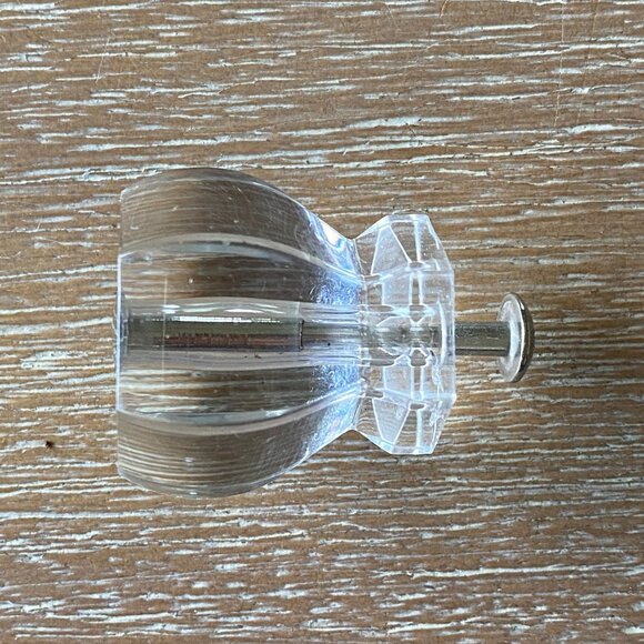 NEW Acrylic Clear Knobs Pulls for Cabinet, Dresser - 10 Pieces - Picture 3 of 6